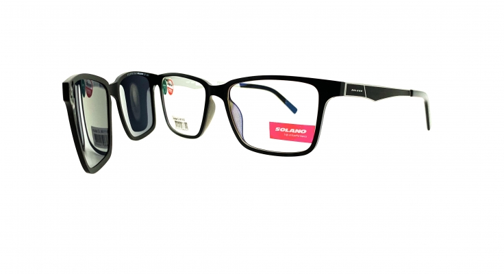 Rama ochelari clip-on Solano CL90116D