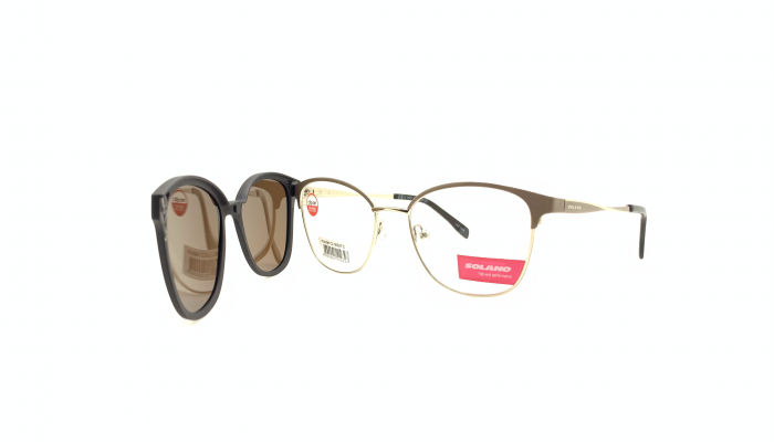 Rama ochelari clip-on Solano CL50027C