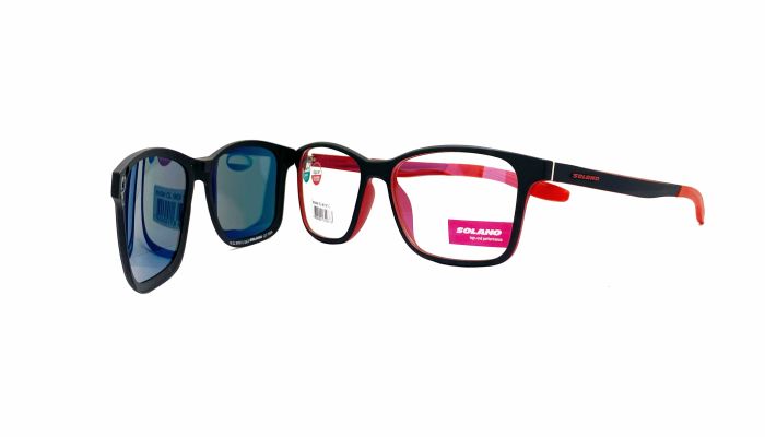 Rama ochelari clip-on Solano CL90197C